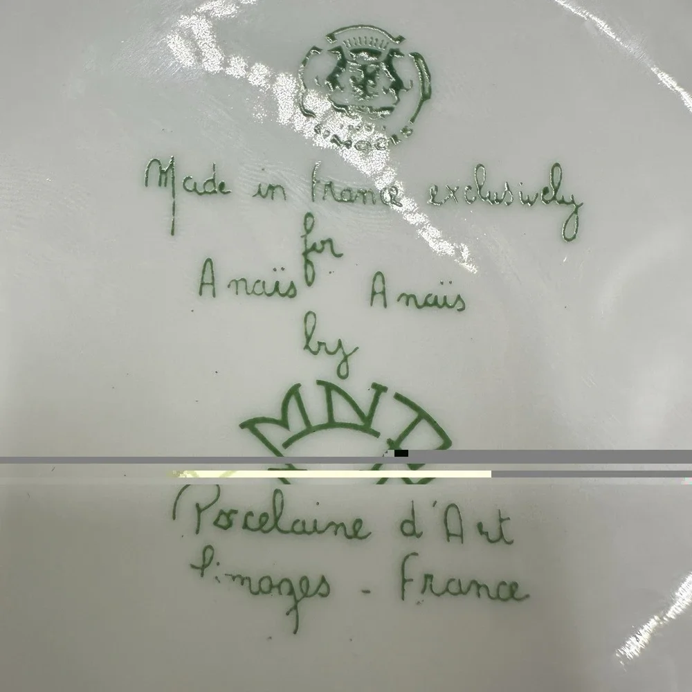 Porcelain d'Art Limoges Made in France Anais Anais Trinket Box Floral Cottage 3